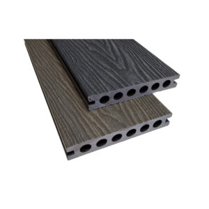 Deck board DUO Composite Wood, Dark Grey / Grey 22x140x3850mm